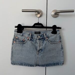Wardrobe NYC Micro Mini Skirt